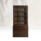 Tremont Wood Modular Tall Display Cabinets 19th-Century Bookcases File Cabinets with Drawers Base