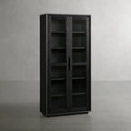 Willow Living Grandes vitrines en bois, bibliothèques de bureau, classeurs