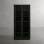 Willow Living Grandes vitrines en bois, bibliothèques de bureau, classeurs