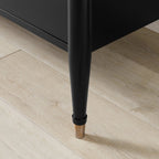 Commode à six tiroirs Lavenir Wood, style français, minimalisme moderne, meuble de rangement pour entrée