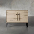 Sullivan Modern Wood Sideboards Buffet Cabinet Two-Door Entrance Cabinet