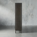 Sullivan Oak Wood Entryway Cabinet Modern Rustic Bedroom Wardrobe