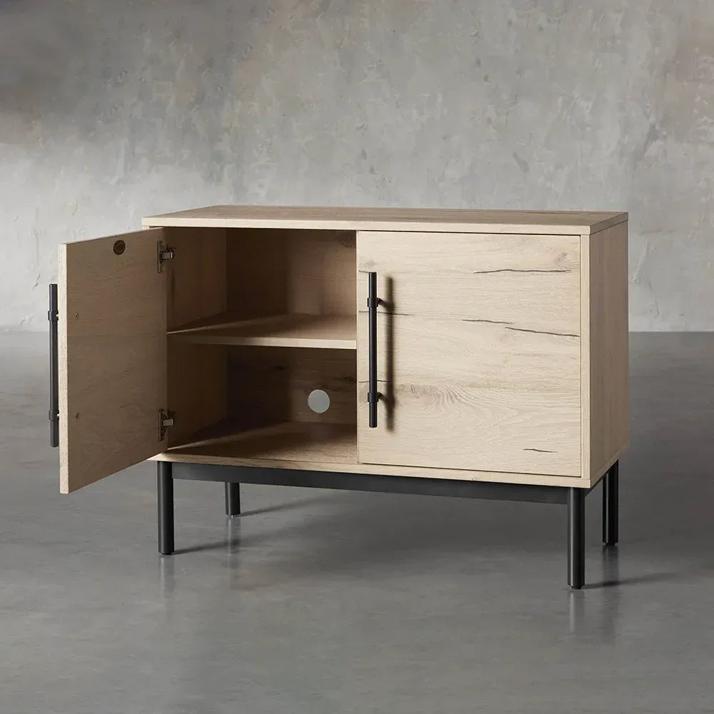 Sullivan Modern Wood Sideboards Buffet Cabinet Two-Door Entrance Cabinet