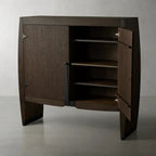 Dacia Vintage Eiche Buffet Sideboard Holz Eingangsschrank Aufbewahrungsschrank Wohnzimmer Eingangsbereich