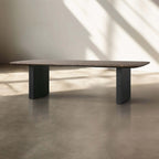 San Germani Espressotisch 72" Couchtisch mit Steinplatte Clement Untergestell Beistelltisch Teetisch