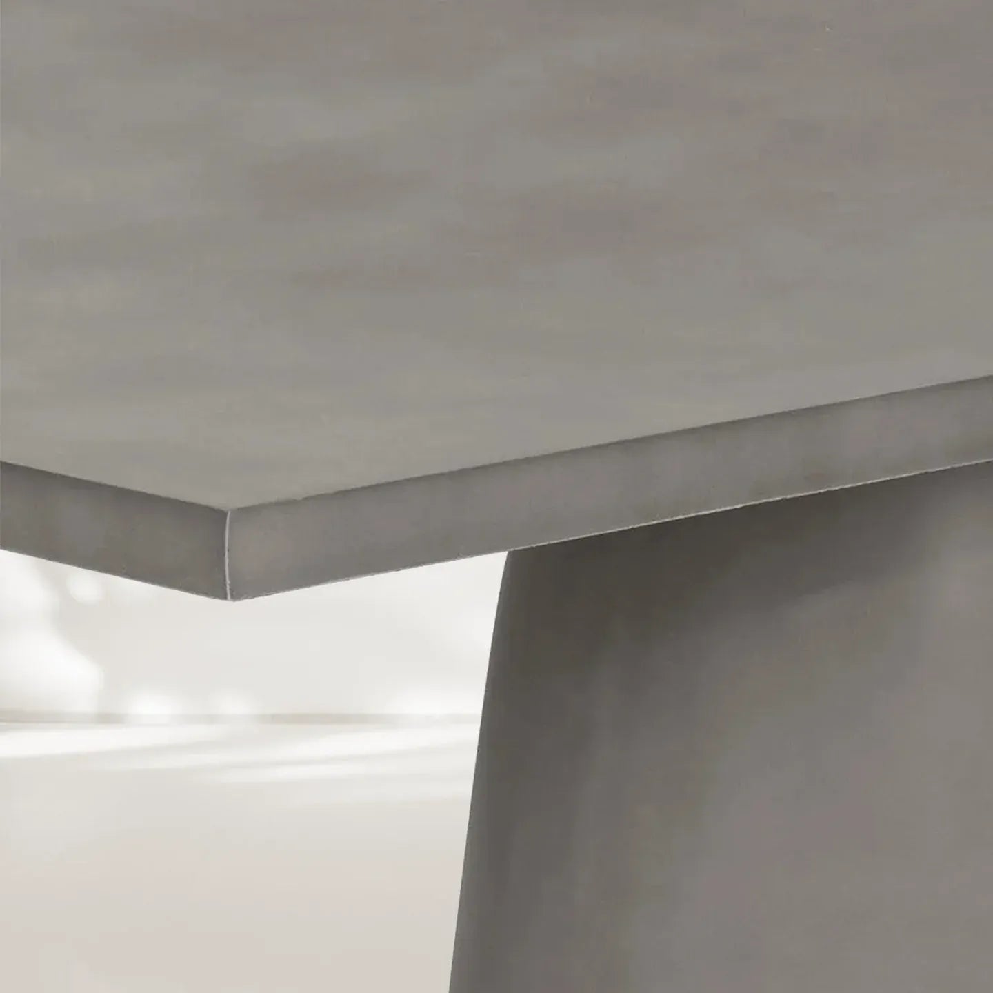 Cavallino Classico Outdoor Concrete Dining Table with Oval Base