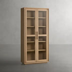 Willow Living Grandes vitrines en bois, bibliothèques de bureau, classeurs
