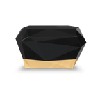 Diamond Faceted Geometric High Gloss Luxury Nightstand