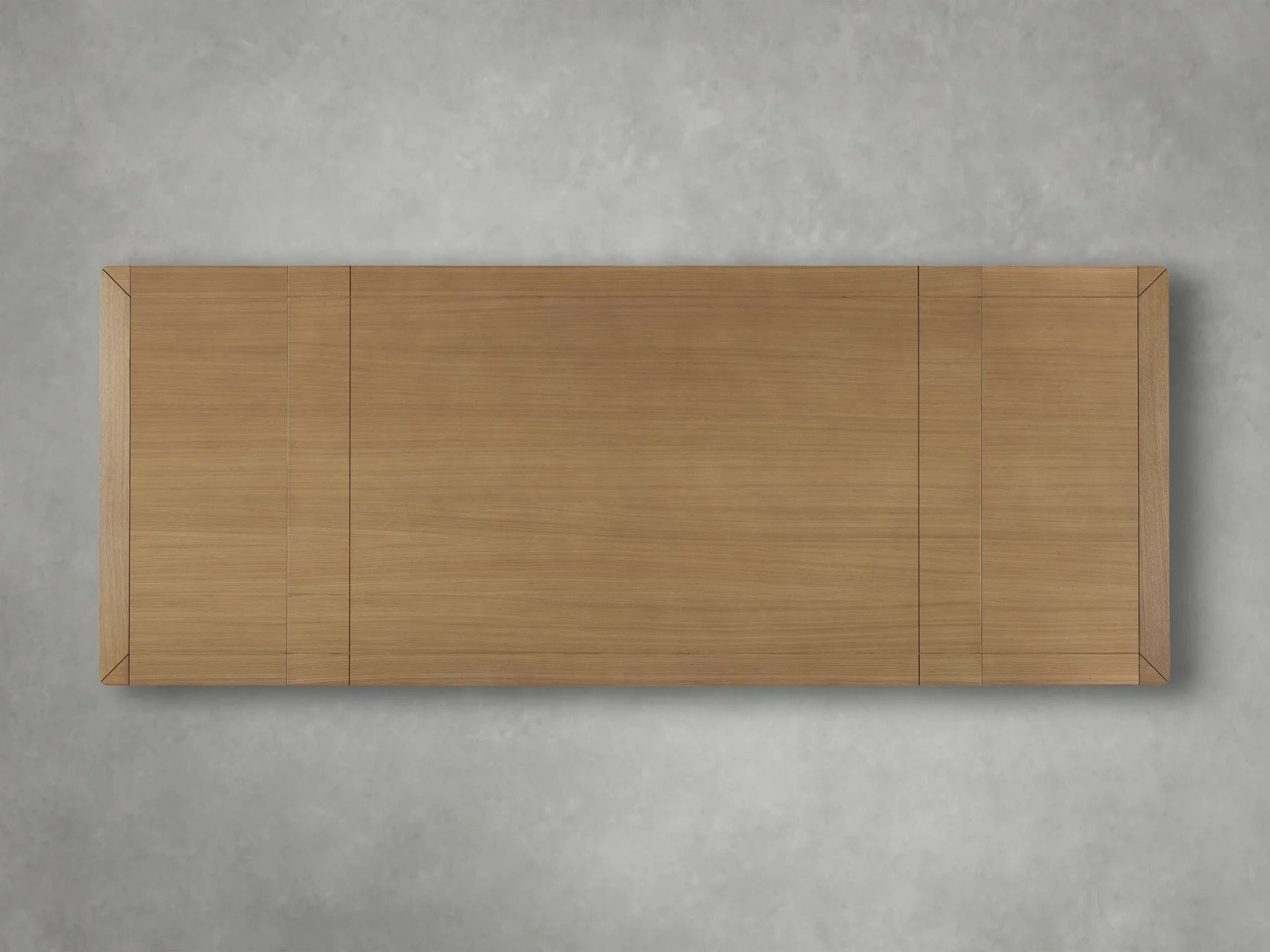 Eletta White Oak Wood Expandable Dining Table with 15″ Extensions Allow