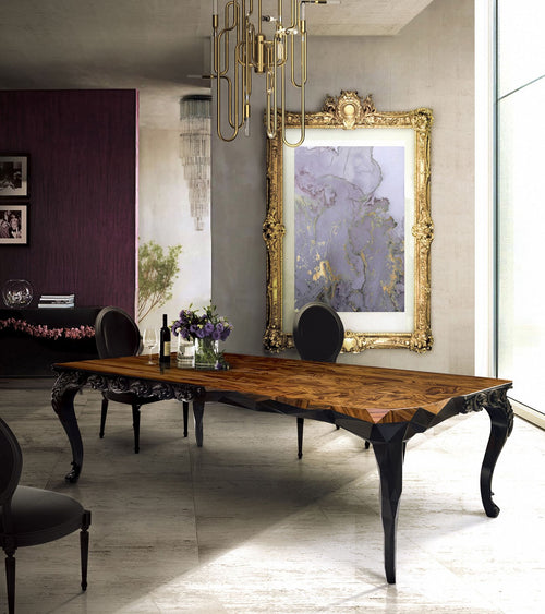 Royal Baroque-Inspired Dining Table