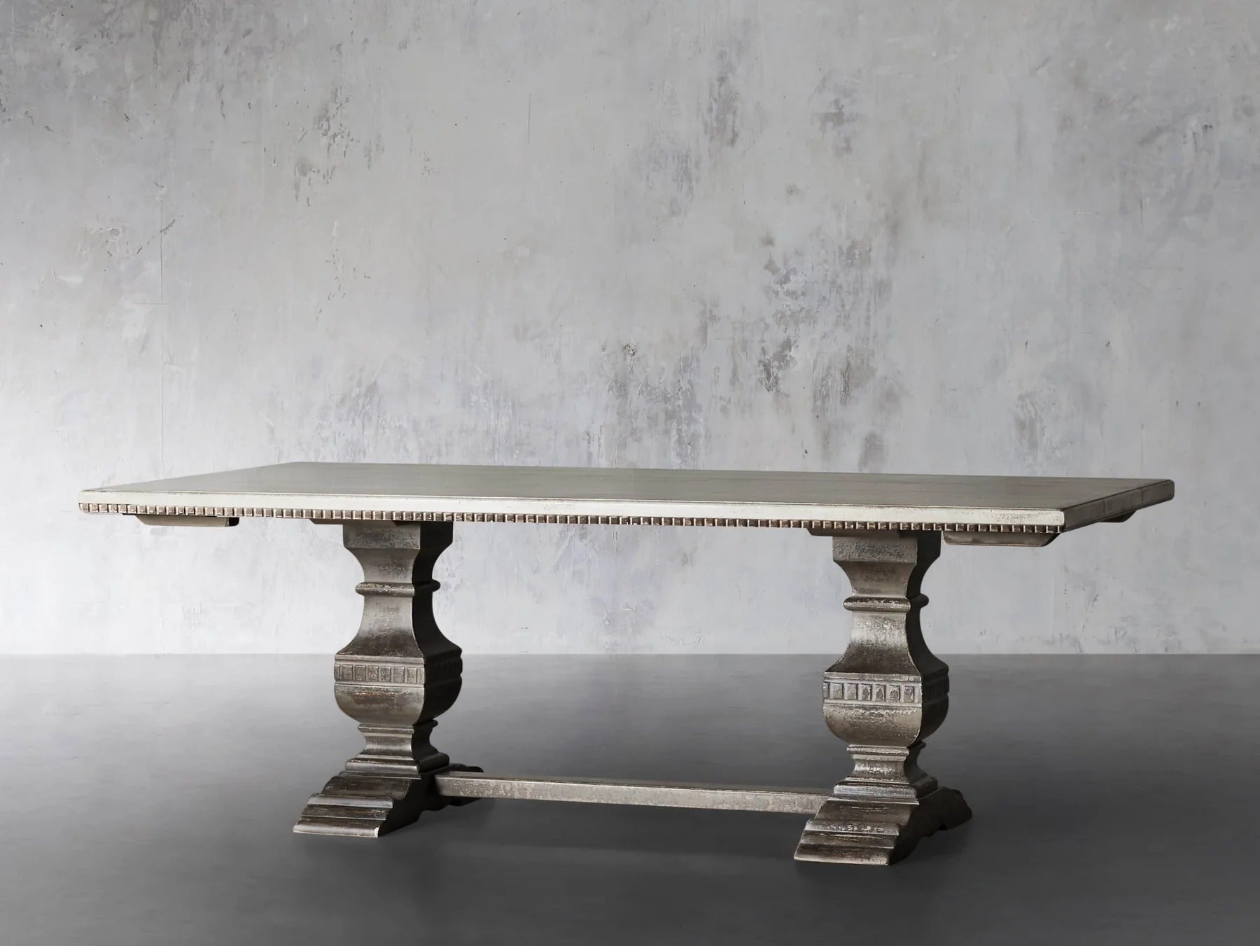 Cerea Amalfi Bell'Arte Rectangular Dining Table Tulipwood Dual Extensions Dining Table