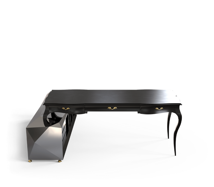 Boulevard Diamond Classic Modern Executive Desk
