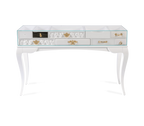 York Consoles with Classic High Gloss Entryways Cabinet Table