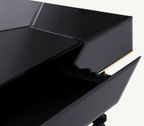 Manu Manueline Gloss Black Luxury Writing Desk