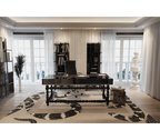 Manu Manueline Gloss Black Luxury Writing Desk