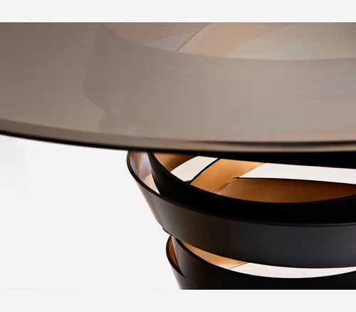 Intuition Swirling Ribbon Dining Table