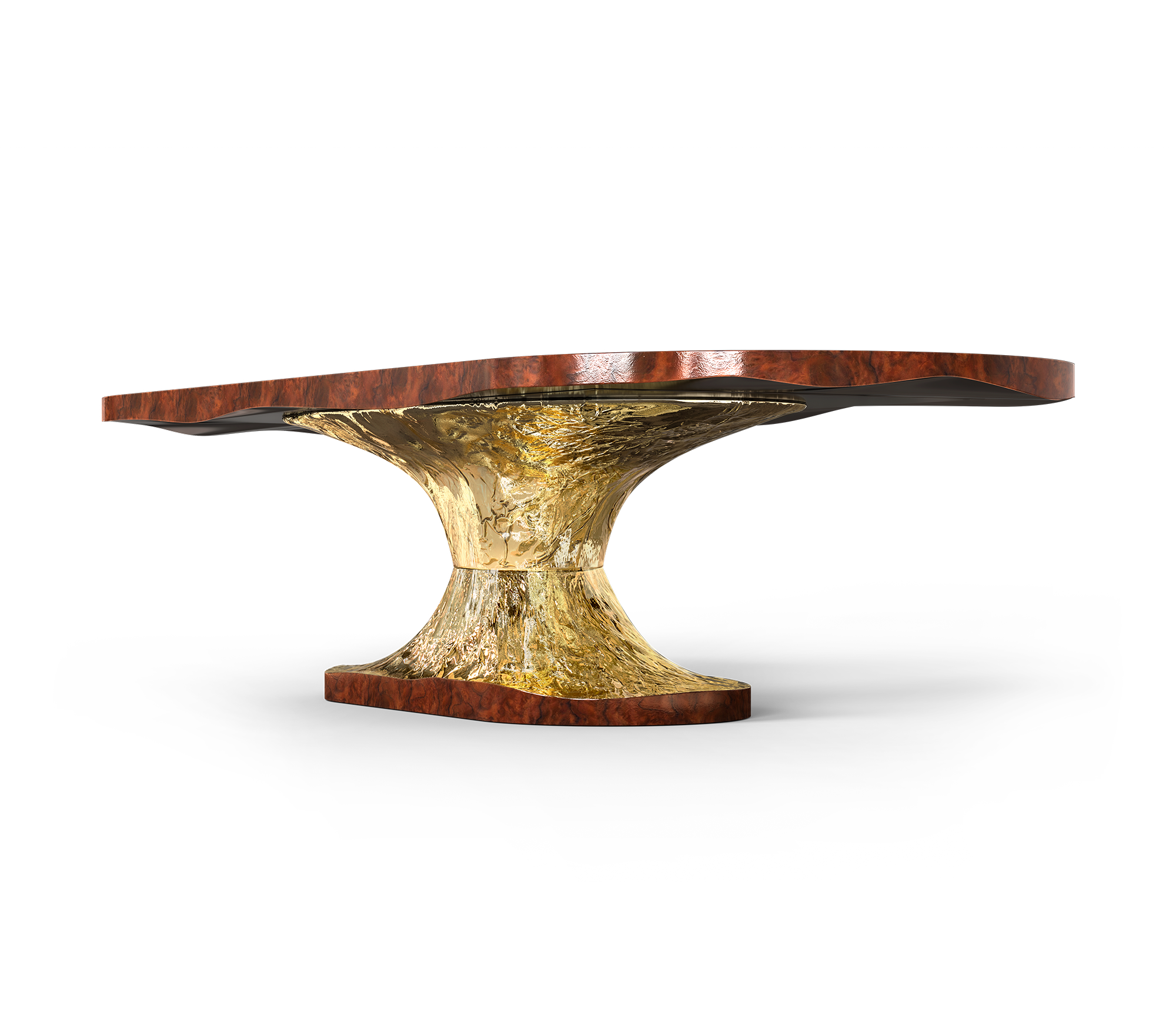 Metamorphosis Sculptural Walnut Root Dining Table