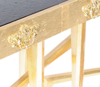Metropolis Consoles Gilded Modern Entryways Cabinet Table