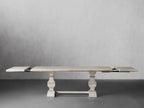 Cerea Amalfi Bell'Arte Rectangular Dining Table Tulipwood Dual Extensions Dining Table