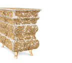 Crochet Baroque Gold Filigree Luxury Nightstand