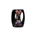 Floral Hand Oil Painted Limited Edition Decorative Stool