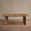 Jolson Wood Esstisch rechteckig, ausziehbar, Honigfarben & zwei 20" Einlegeplatten