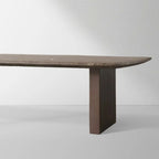 San Germani Espressotisch 72" Couchtisch mit Steinplatte Clement Untergestell Beistelltisch Teetisch