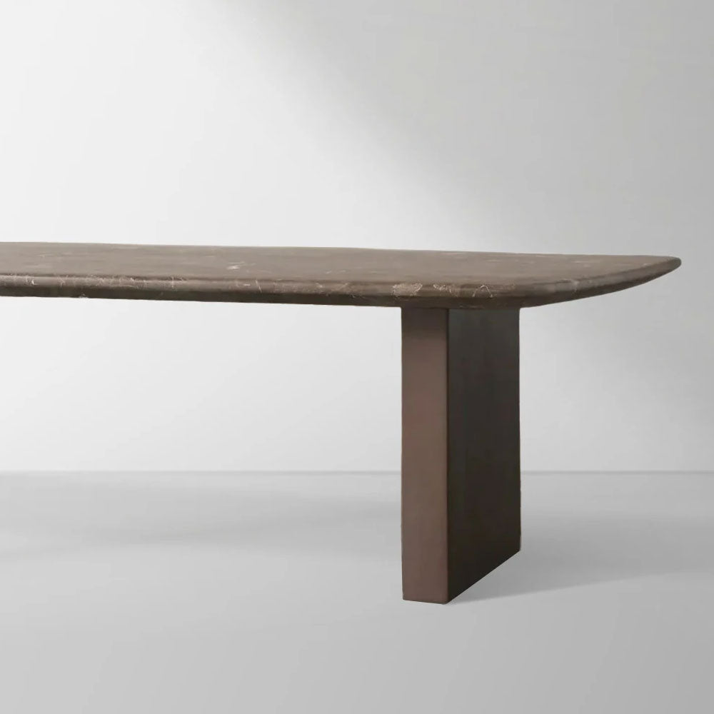 San Germani Espressotisch 72" Couchtisch mit Steinplatte Clement Untergestell Beistelltisch Teetisch