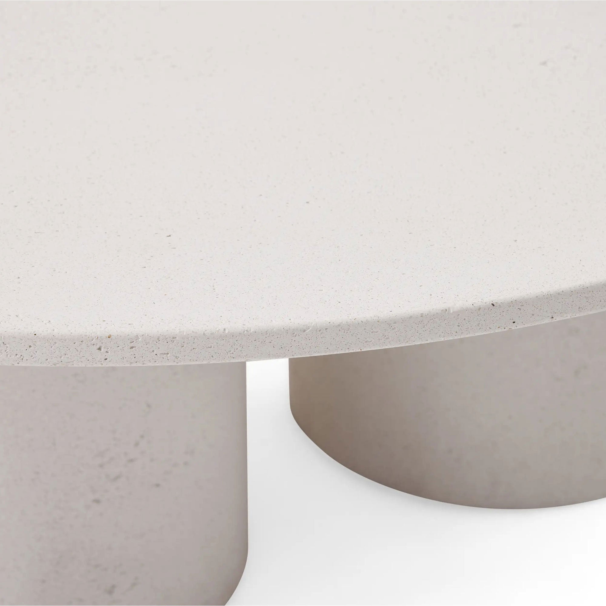 Cascade Coffee Table Durable Sofa Center Tea Table Outdoor Concrete Center Tea Table