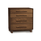 Tables de chevet Copeland Sloane à 4 tiroirs, en bois, pour chambre à coucher